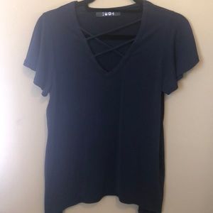 Cross front Tee